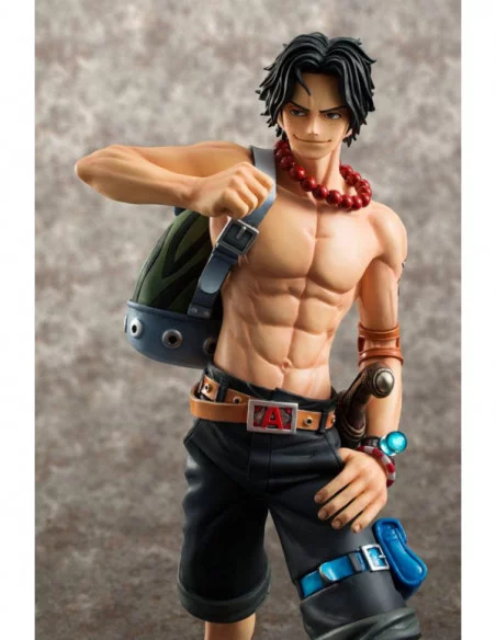 One Piece Estatua PVC Excellent Model NEO-DX Portgas D. Ace 10th Limited Ver. 23 cm