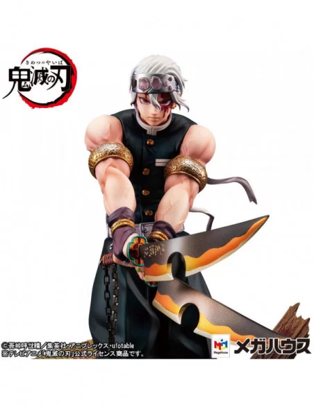 Demon Slayer Kimetsu no Yaiba Estatua PVC G.E.M. 1/8 Tengen Uzui 23 cm