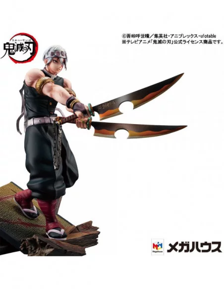 Demon Slayer Kimetsu no Yaiba Estatua PVC G.E.M. 1/8 Tengen Uzui 23 cm