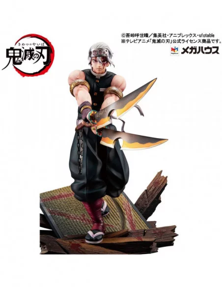 Demon Slayer Kimetsu no Yaiba Estatua PVC G.E.M. 1/8 Tengen Uzui 23 cm