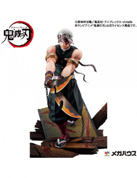 Demon Slayer Kimetsu no Yaiba Estatua PVC G.E.M. 1/8 Tengen Uzui 23 cm