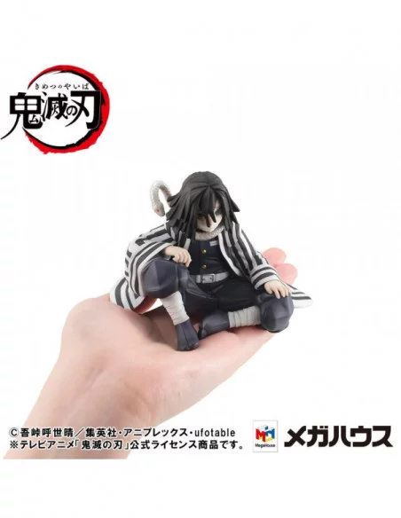 Demon Slayer Kimetsu no Yaiba Estatua PVC G.E.M. Iguro-san Palm Size Deluxe Version 7 cm