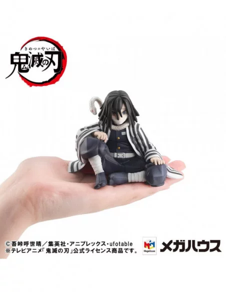 Demon Slayer Kimetsu no Yaiba Estatua PVC G.E.M. Iguro-san Palm Size Deluxe Version 7 cm