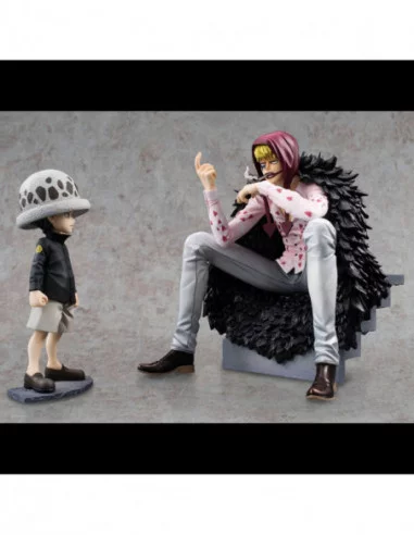 One Piece Estatua 1/8 Excellent Model Limited P.O.P. Corazon & Law Limited Edition 17 cm