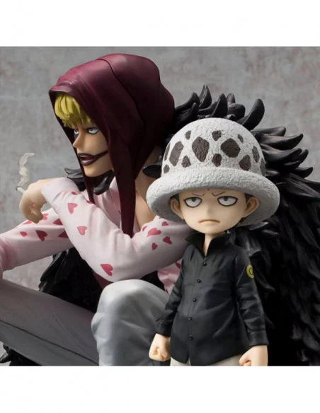 One Piece Estatua 1/8 Excellent Model Limited P.O.P. Corazon & Law Limited Edition 17 cm