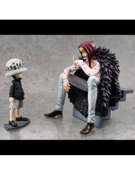 One Piece Estatua 1/8 Excellent Model Limited P.O.P. Corazon & Law Limited Edition 17 cm