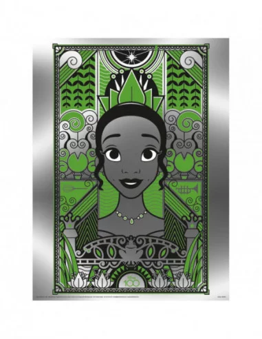 Disney Set de 3 Pósteres Metallic Print Tiana 30 x 40 cm (3)