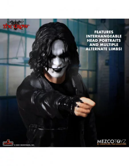 The Crow Figuras 5 Points The Crow Deluxe Set 9 cm