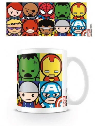 Marvel Comics Taza Kawaii Characters