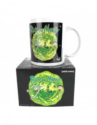 Rick and Morty Taza Floating Cat Dimension