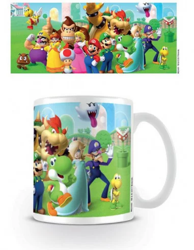 Super Mario Taza Mushroom Kingdom