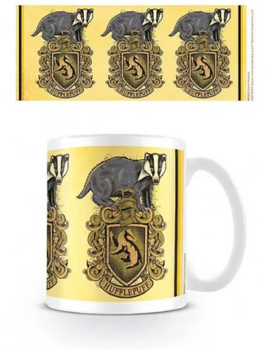 Harry Potter Taza Hufflepuff Badger Crest