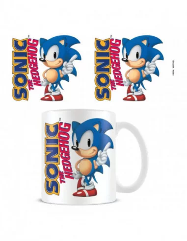 Sonic The Hedgehog Taza Classic Gaming Icon