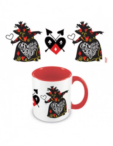 Disney Taza Alice in Wonderland Queen of Hearts Off with her Head