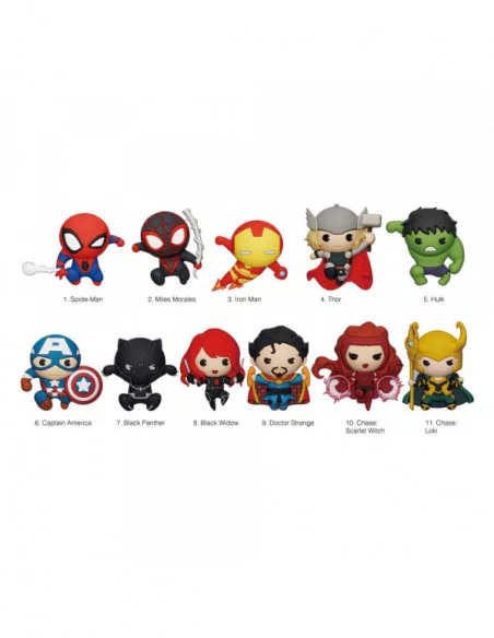 Marvel Colgantes PVC Classics Expositor 24