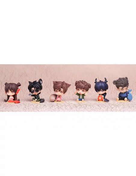 Time Raiders Pack de 6 Figuras ChiBi Cute Animal 5 - 6 cm