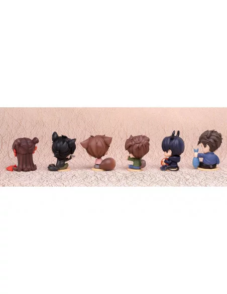 Time Raiders Pack de 6 Figuras ChiBi Cute Animal 5 - 6 cm