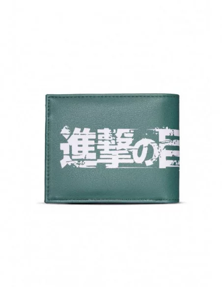 Attack on Titan Monedero Bifold Graphic Patch