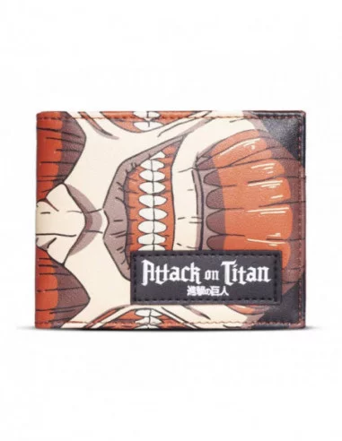 Attack on Titan Monedero Bifold Graphic Patch