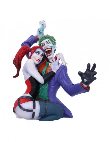 DC Comics Busto The Joker y Harley Quinn 37 cm