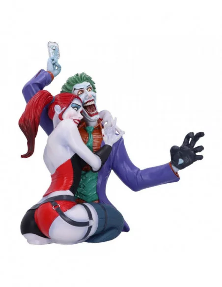 DC Comics Busto The Joker y Harley Quinn 37 cm