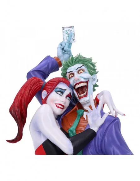 DC Comics Busto The Joker y Harley Quinn 37 cm