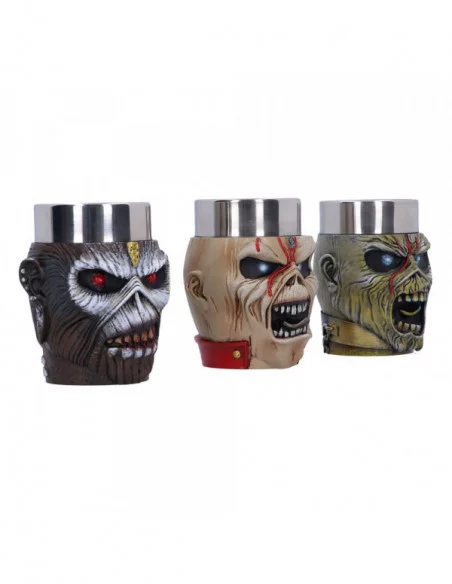 Iron Maiden Pack de 3 Vasos de Chupito Eddie