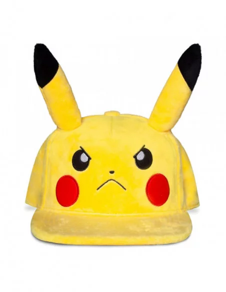 Pokémon Gorra Snapback Angry Pikachu