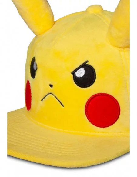 Pokémon Gorra Snapback Angry Pikachu