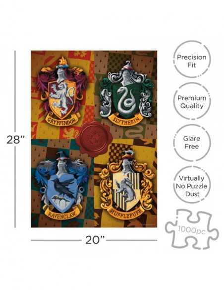 Harry Potter Puzzle Crests (1000 piezas)