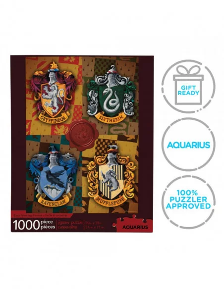 Harry Potter Puzzle Crests (1000 piezas)