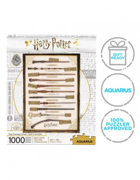 Harry Potter Puzzle Varitas (1000 piezas)