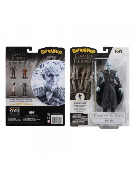 Juego de tronos Figura Maleable Bendyfigs The Night King 19 cm