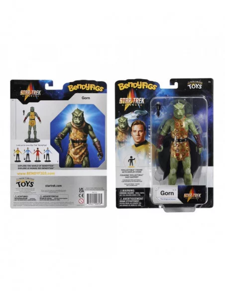 Star Trek: The Original Series Figura Maleable Bendyfigs Gorn 19 cm