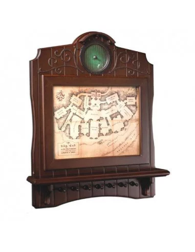 El Hobbit Llavero de pared en madera Mapa de Bag End