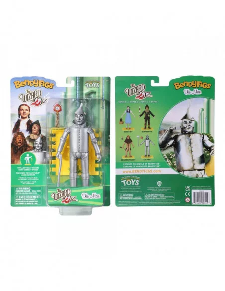 El mago de Oz Figura Maleable Bendyfigs Tin Man (with his Axe) 19 cm