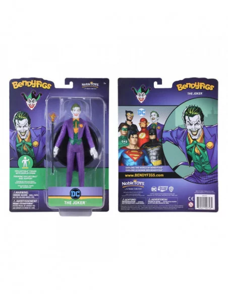 DC Comics Figura Maleable Bendyfigs Joker 19 cm