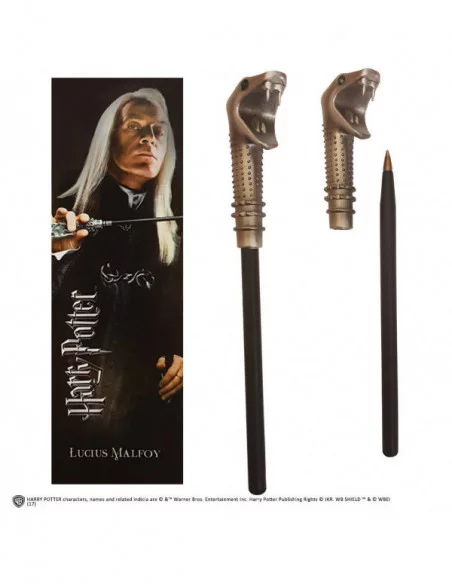 Harry Potter Set Punto de libro y Boligrafo Lucius Malfoy