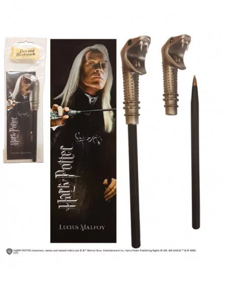 Harry Potter Set Punto de libro y Boligrafo Lucius Malfoy