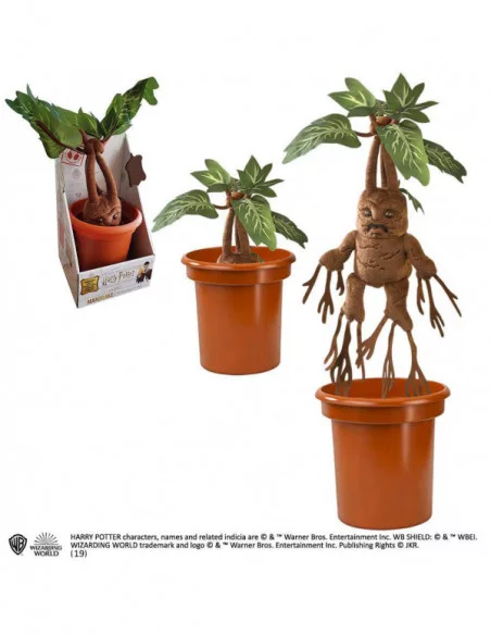 Harry Potter Peluche interactivo Mandrake 30 cm