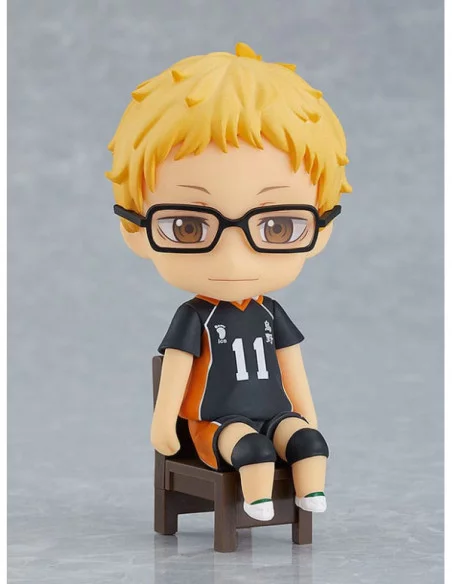 Haikyu!! Figura Nendoroid Swacchao! Kei Tsukishima 9 cm