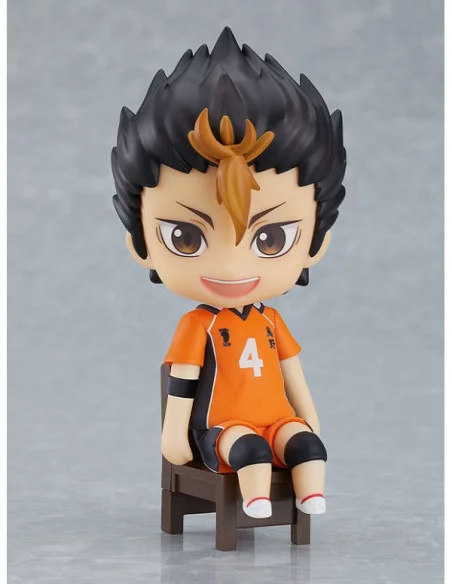 Haikyu!! Figura Nendoroid Swacchao! Yu Nishinoya 9 cm