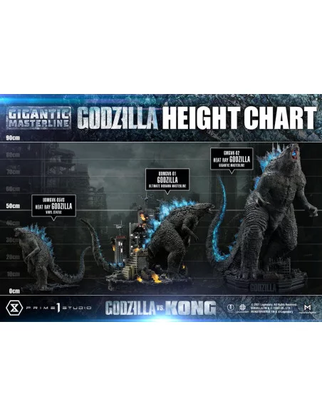 Godzilla vs. Kong Estatua Giant Masterline Heat Ray Godzilla 87 cm