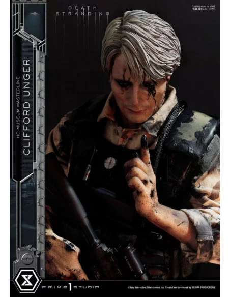 Death Stranding Estatua 1/2 Clifford Unger 103 cm