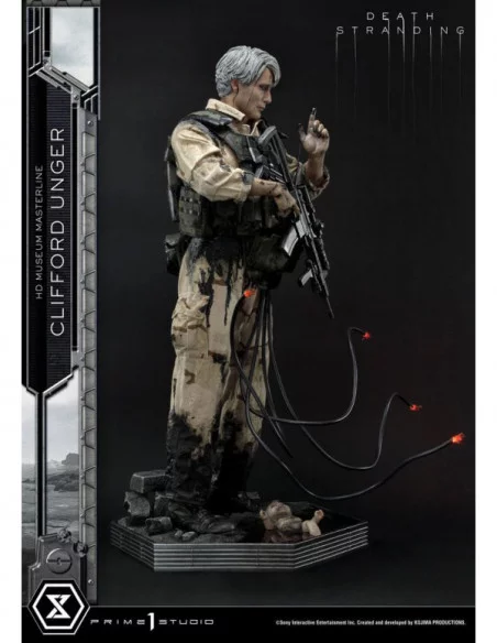 Death Stranding Estatua 1/2 Clifford Unger 103 cm