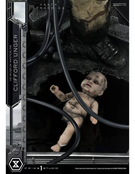 Death Stranding Estatua 1/2 Clifford Unger 103 cm