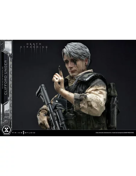 Death Stranding Estatua 1/2 Clifford Unger 103 cm