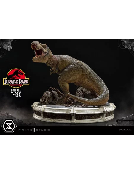 Jurassic Park Estatua 1/6 Rotunda T-Rex 37 cm