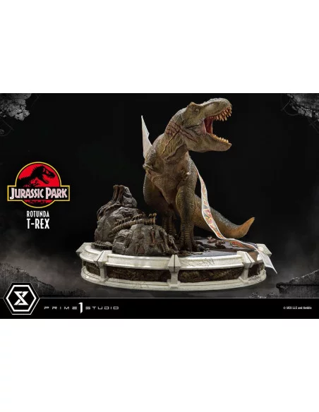 Jurassic Park Estatua 1/6 Rotunda T-Rex 37 cm