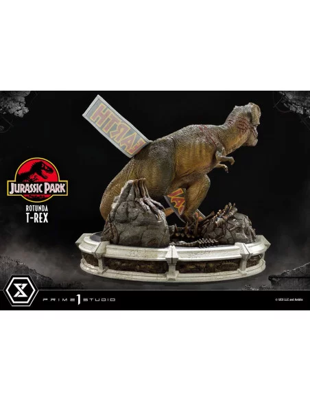 Jurassic Park Estatua 1/6 Rotunda T-Rex 37 cm